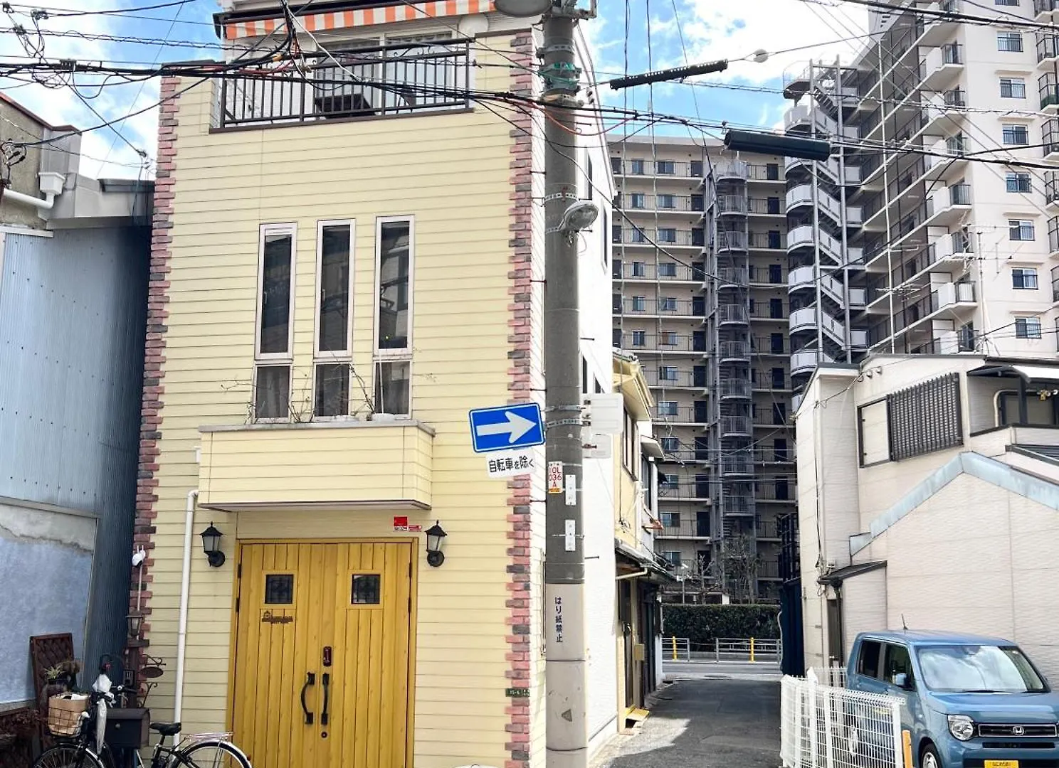 「鶴橋」駅 徒步9分，新建独栋的别墅，日本桥道顿堀难波梅田usj神户奈良一线直达 Osaka 0*,
